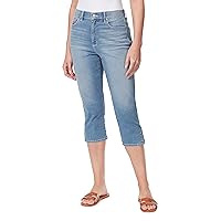 Gloria Vanderbilt Women's Plus Size Amanda Capri Jean, Arroyo, 16