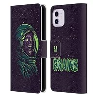 Head Case Designs Space Zombies Leather Book Wallet Case Cover Compatible with Apple iPhone 11