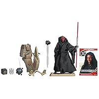 Star Wars Sith Speeder Vehicle with Darth Maul Action Figure 4 Inches