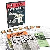 Cold Case: A Story to Die for– A Murder Mystery Game in a Box for Ages 14 and Up