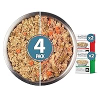 JustFoodForDogs Fresh Dog Food Topper Variety Pack, Beef & Chicken Human Grade Dog Food Recipes - 12.5 oz (Pack of 4)