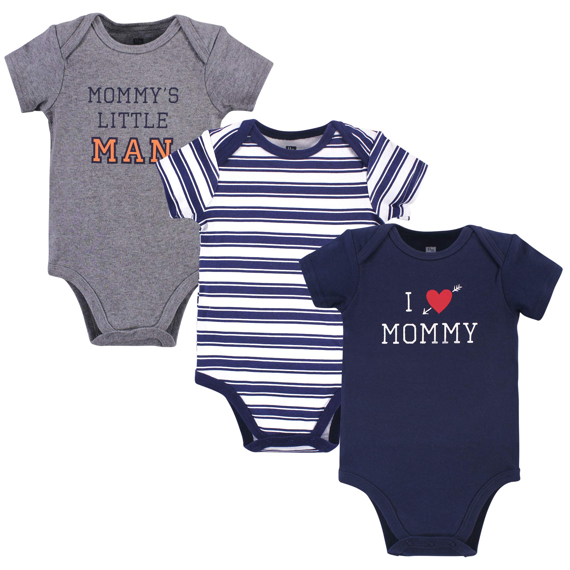 Hudson Baby unisex-baby Cotton Bodysuits