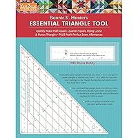 C&T PUBLISHING Essential Triangle Tool, 30.48 x 24.13 x 0.43 cm, Multi-Colour
