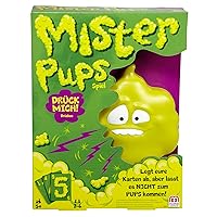 Mattel Games DPX25 - Mister Pups Funny Card Game and Children's Game Suitable for 2-6 Players, Children's Games from 5 Years