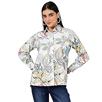 Women's Jaipur Cotton Multicolored Shirt