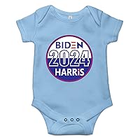 Biden Harris 2024 Political president Baby Bodysuit Cute Newborn Onesie Gift