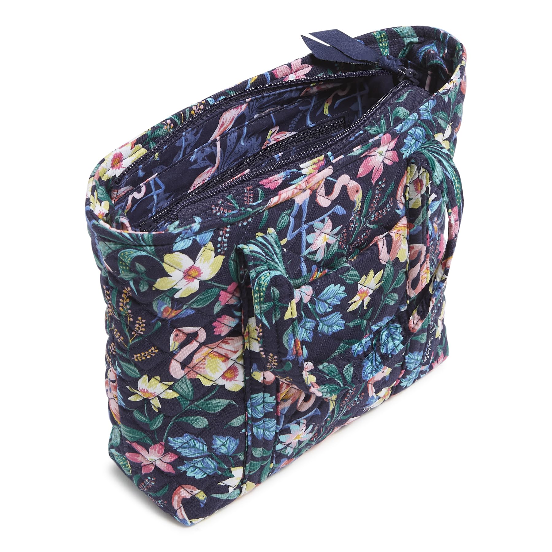 Vera Bradley Cotton Mini Vera Tote Bag