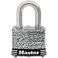 Master Lock Padlock 1 9/16 inches Pin Tumbler Keyed Dual Ballbearing