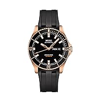 Mido Ocean Star 200 - Swiss Automatic Watch for Men - Black Dial - Case 42.5mm - M0264303705100