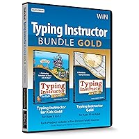 Typing Instructor Bundle Gold - Includes Two Software Programs for Kids & Adults to Learn to Touch Type - CD/PC