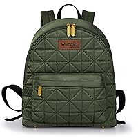Montana West × Wrangler Backpack Purse for Women Quilted Backpack for Casual