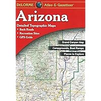 Garmin Delorme Atlas & Gazetteer Paper Maps- Arizona, AA-000005-000