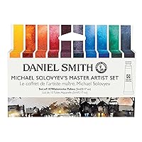 Daniel Smith Extra Fine Watercolor - Michael Solovyev Master Artist, Set of 10, 5 ml, Tubes