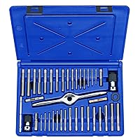 IRWIN Tools 1840234 Performance Threading System Plug Tap Set -Machine Screw/Fractional/Metric, 41-Piece