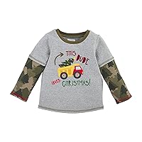 Mud Pie Boys Tee, Christmas Dude