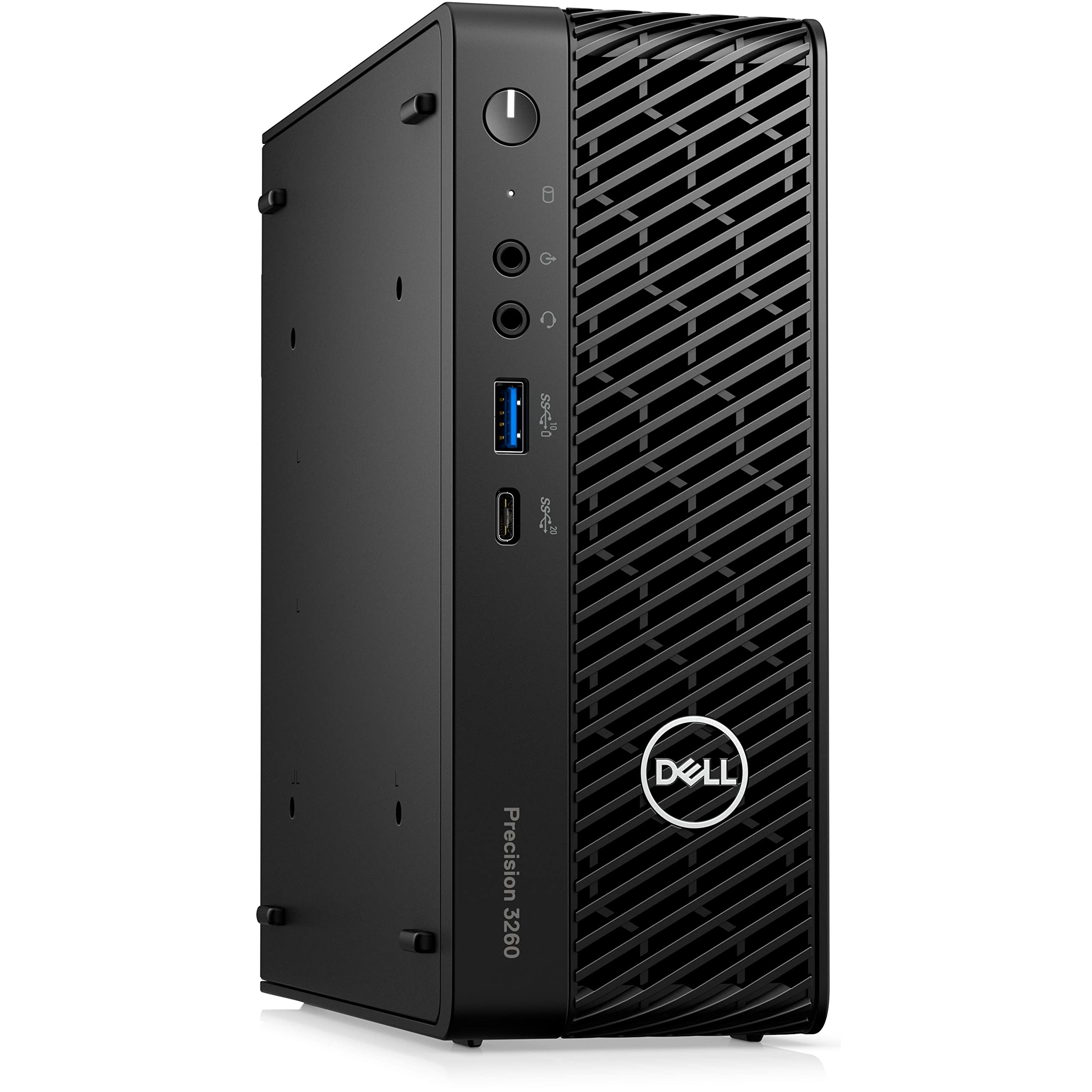 Dell Precision 3000 3260 Workstation - Intel Core i7 Dodeca-core (12 Core) i7-12700 12th Gen 2.10 GHz - 16 GB DDR5 SDRAM RAM - 512 GB SSD - Ultra Small - Black