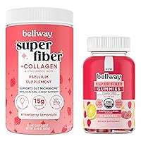 Bellway Super Fiber Powder + Collagen, Strawberry Lemonade Super Fiber Gummies