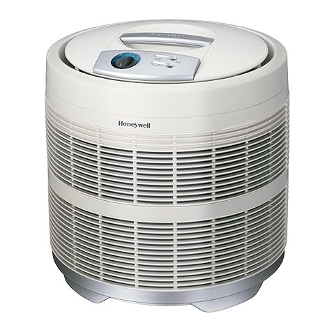 True HEPA Air Purifier, Airborne Allergen Reducer for Large Rooms (390 sq ft), White - Wildfire/Smoke, Pollen, Pet Dander, and Dust Air Purifier, 50250-S