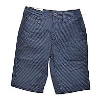 Designer Big Boys Ryland Cotton Chino Shorts Blue Size 20 (W 34