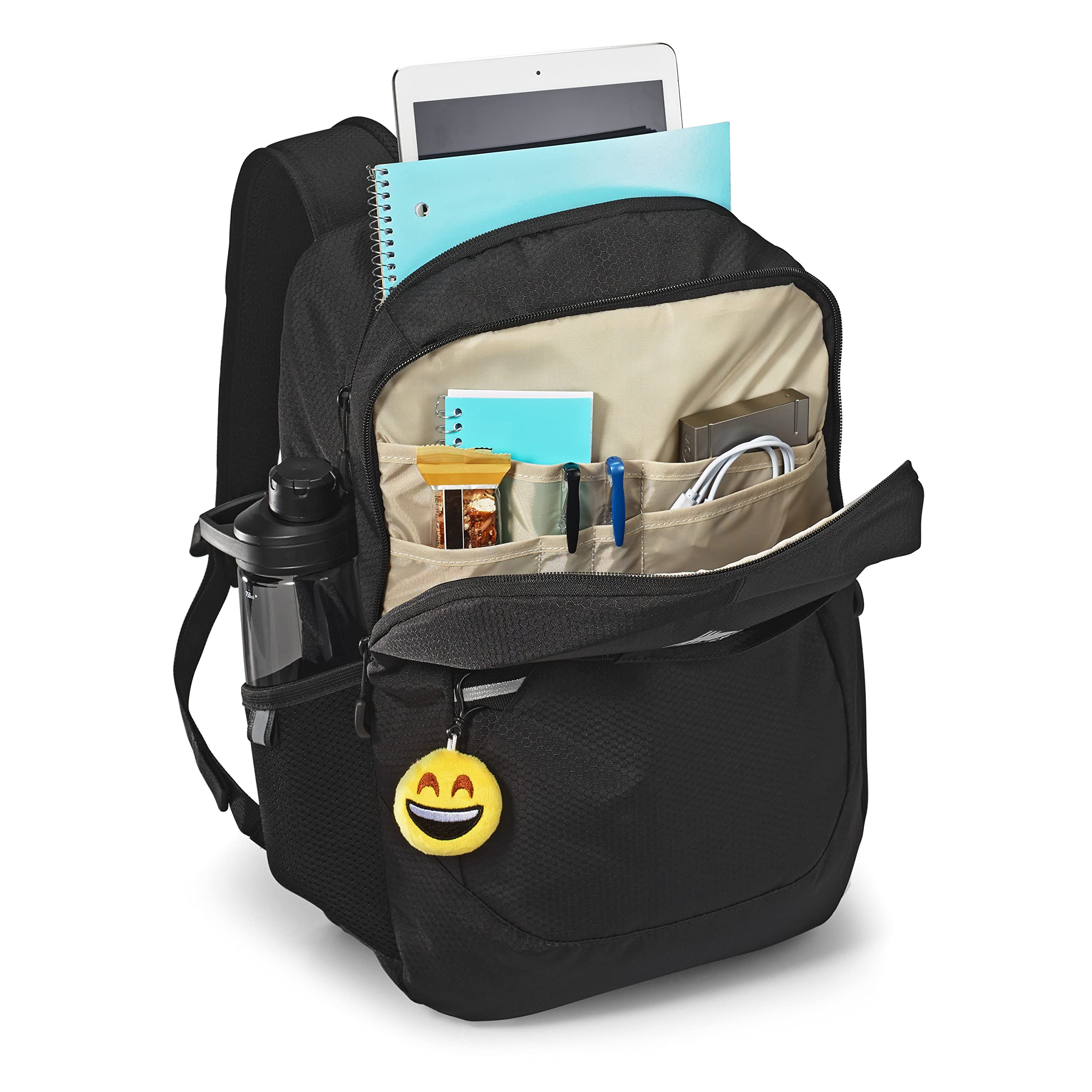 High Sierra Essential Backpack, Black, One Size
