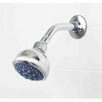 Home Basics SH10056 Shower Head, Silver
