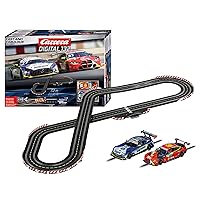 Carrera Digital Electric Slot Car Racing Track Set Includes Two Cars & Two Dual-Speed, Fast and Fabulous