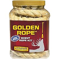 Wildlife Research Center Golden Rope Buck Scent Rope Kit with Deer Attractant Deer Hunting Scent