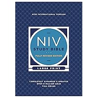 NIV Study Bible, Fully Revised Edition (Study Deeply. Believe Wholeheartedly.), Large Print, Hardcover, Red Letter, Comfort Print NIV Study Bible, Fully Revised Edition (Study Deeply. Believe Wholeheartedly.), Large Print, Hardcover, Red Letter, Comfort Print Hardcover