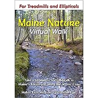 Maine Nature Walk Treadmill Scenery DVD