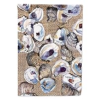 Caroline's Treasures 8734CHF Oyster House Flag Large Porch Sleeve Pole Decorative Outside Yard Banner Artwork Wall Hanging, Polyester, House Size, Multicolor