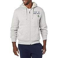 Amazon Essentials Disney | Marvel | Star Wars Men's Sherpa-Lined Full-Zip Hoodie Sweatshirts