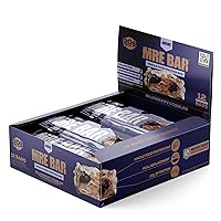 REDCON1 MRE Protein Bar, Blueberry Cobbler - Contains MCT Oil + 20g of Whole Food Protein - Easily Digestible, Macro Balanced Low Sugar Meal Replacement Bar (12 Bars)