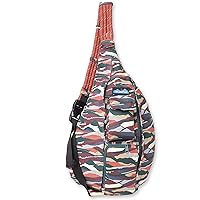 KAVU Original Rope Bag Sling Pack with Adjustable Rope Shoulder Strap