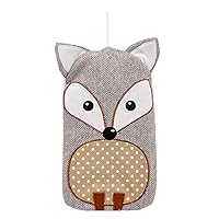 Bodico Warm and Cozy Novelty Wolf Hot Water Bottle, 1L, Grey