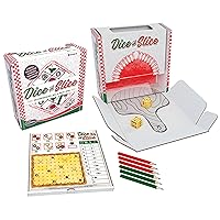ThinkFun - 76578 - Dice & Slice - The Roll & Write Strategy Game