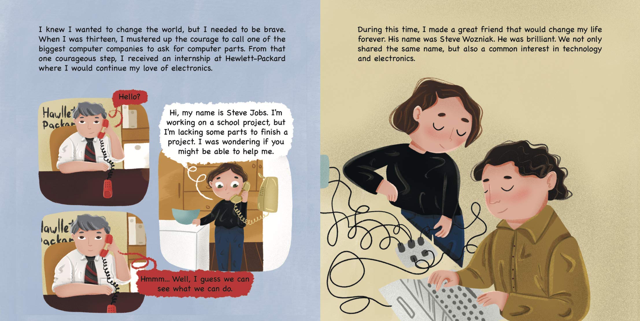 Steve Jobs: A Kid's Book About Changing the World (Mini Movers and Shakers)