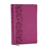 NKJV Personal Size Large Print Bible with 43,000 Cross References, Pink Leathersoft, Red Letter, Comfort Print NKJV Personal Size Large Print Bible with 43,000 Cross References, Pink Leathersoft, Red Letter, Comfort Print Imitation Leather Hardcover