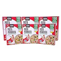 Kitchen & Love Hearts of Palm Linguine with Vegetables, Low Carb, Low Calories, Plant Based, Non GMO, Gluten Free Pasta Alternative, Vegan, Easy to Prepare, Quick Meal 8 Oz (Pack of 6)