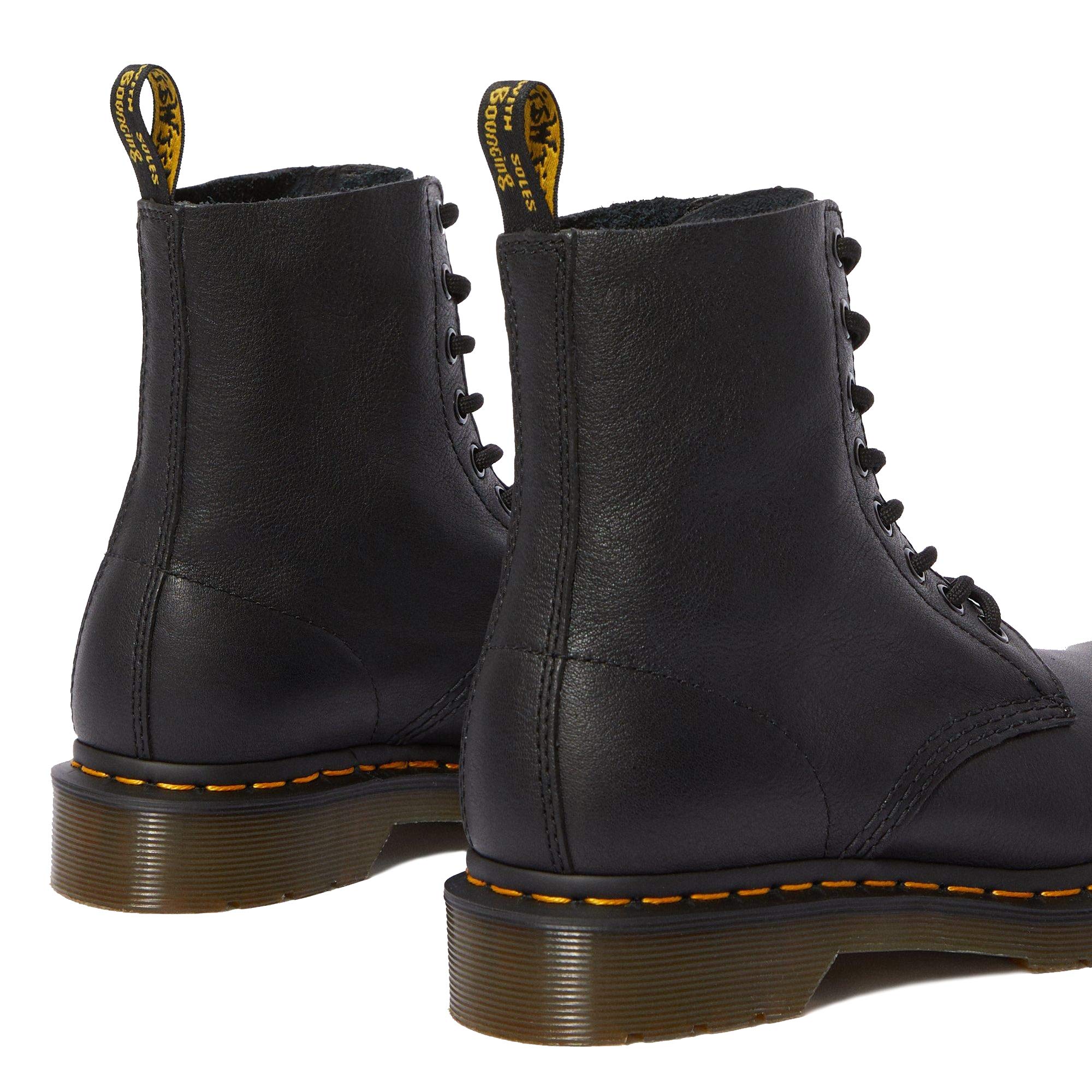 Dr. Martens Womens Pascal Virginia Leather Smooth Retro Punk Calf Boots