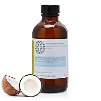 PureC60OliveOil C60 Organic MCT Coconut Oil 100ml / 3.4 Fl Oz - 99.95% Carbon 60 Solvent Free 40mg - Amber Glass Bottle - Food Grade - Carbon 60 Coconut Oil - From The Leading Global Producer