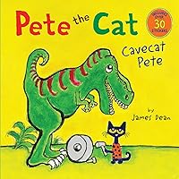 Pete the Cat: Cavecat Pete Pete the Cat: Cavecat Pete Paperback Kindle Audible Audiobook Library Binding