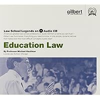 Law School Legends Audio on Education Law (Law School Legends Audio Series) Law School Legends Audio on Education Law (Law School Legends Audio Series) Audio CD