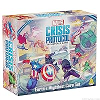 Marvel: Crisis Protocol Earth's Mightiest CORE Set - Iconic Heroes & Villains for Epic Battles! Tabletop Superhero Game, Ages 14+, 2 Players, 90 Minute Playtime, Made by Atomic Mass Games