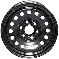 Dorman 939-186 17 x 7.5 In. Steel Wheel Compatible with Select Cadillac / Chevrolet / GMC Models, Black