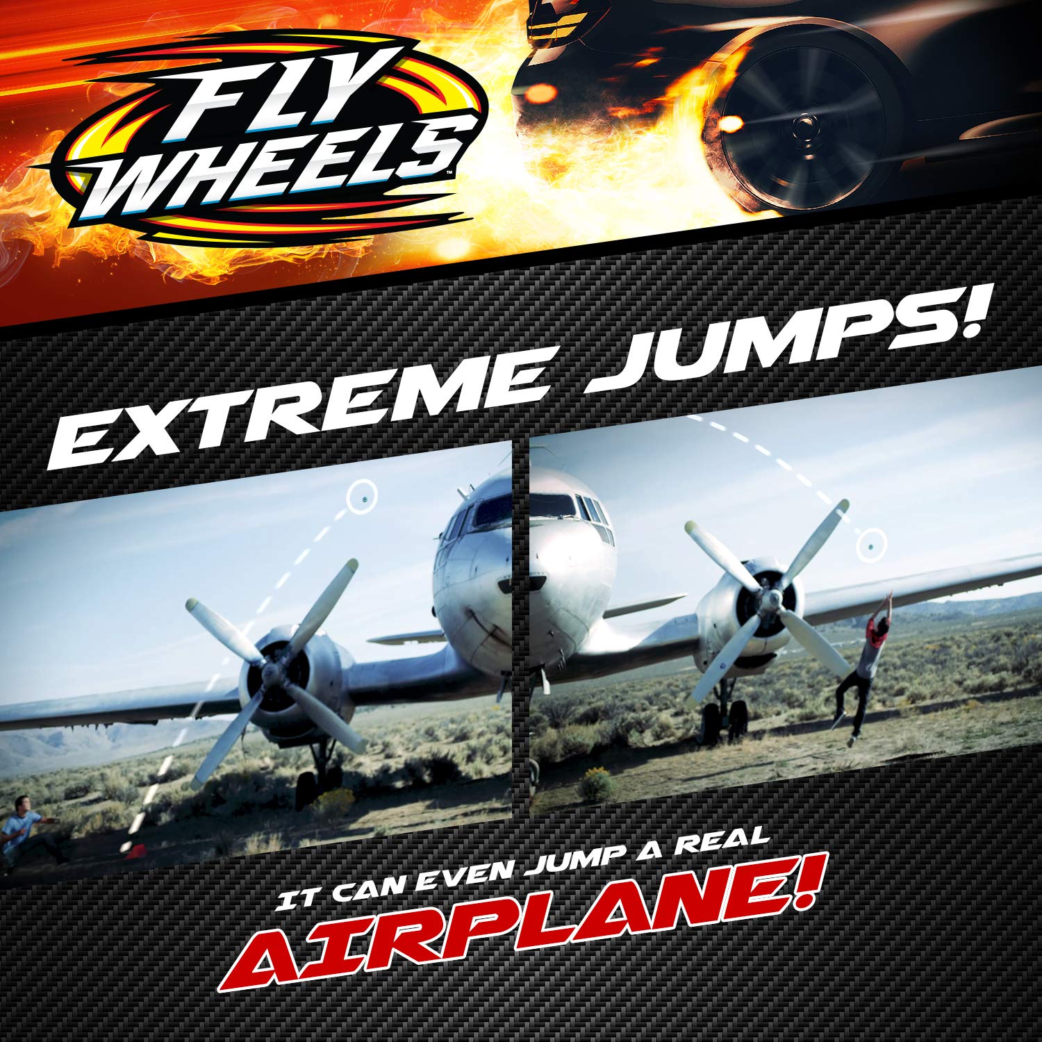 Fly Wheels Ramp, for Any Launcher & Ripcord - Rip It! The Most Extreme Toy Ever! for Ages 8+
