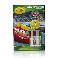 Crayola Cars 3 Coloring & Activity Pad with Markers