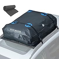 Rooftop Cargo Carrier, PI Store Waterproof Car Roof Bag with Protective Mat, Extra 16 Cubic Foot Storage Carriers for All Cars with/Without Roof Racks, Gift for Men