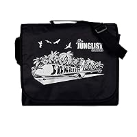 Junglist Airlines Messenger Bag Record Drum and Bass DJ LP Vinyl Shoulder Men’s