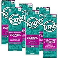 Tom's Of Maine Antiplaque and Whitening Toothpaste Fennel - 5.5 Oz - Case of 6