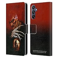 Head Case Designs Officially Licensed A Nightmare On Elm Street: New Nightmare Poster Graphics Leather Book Wallet Case Cover Compatible with Samsung Galaxy A15